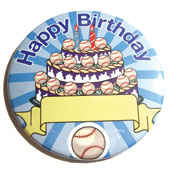 Happy Birthday Celebration Button